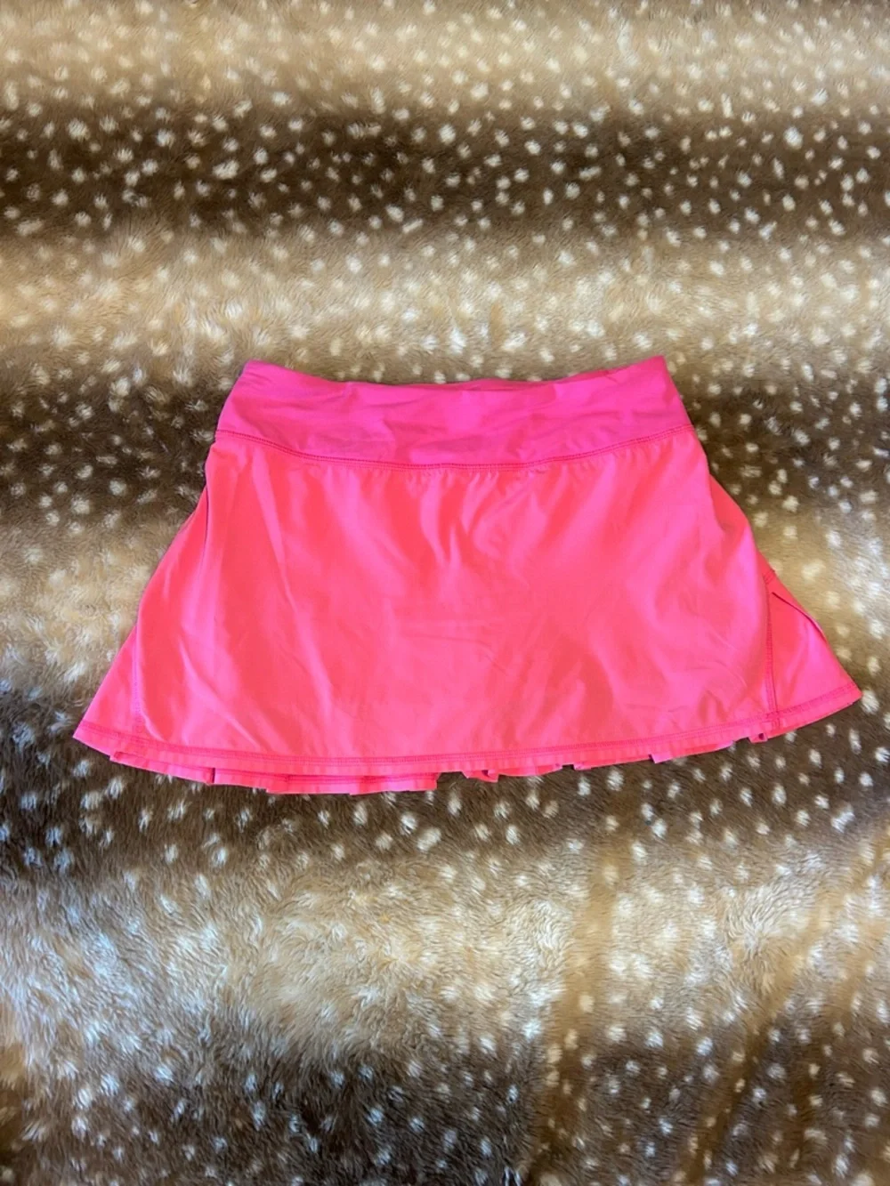 “Vintage” Lululemon Hot Pink Run Pace Setter tennis skirt size 4 - Picture 6 of 9